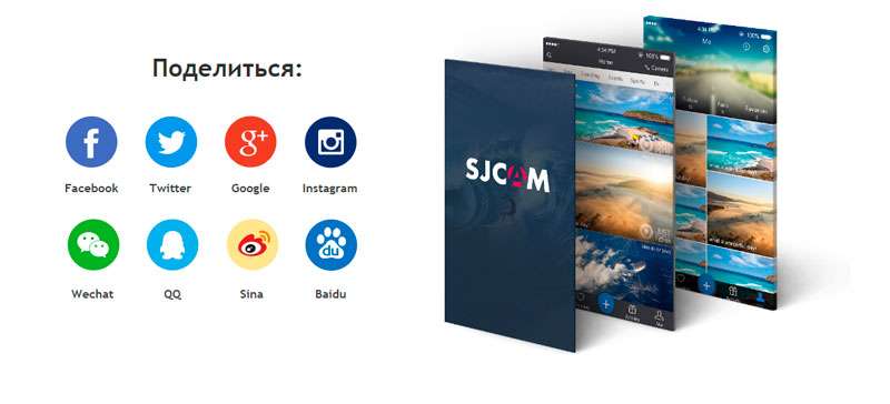 SJCAM SJ360 и социальные сети
